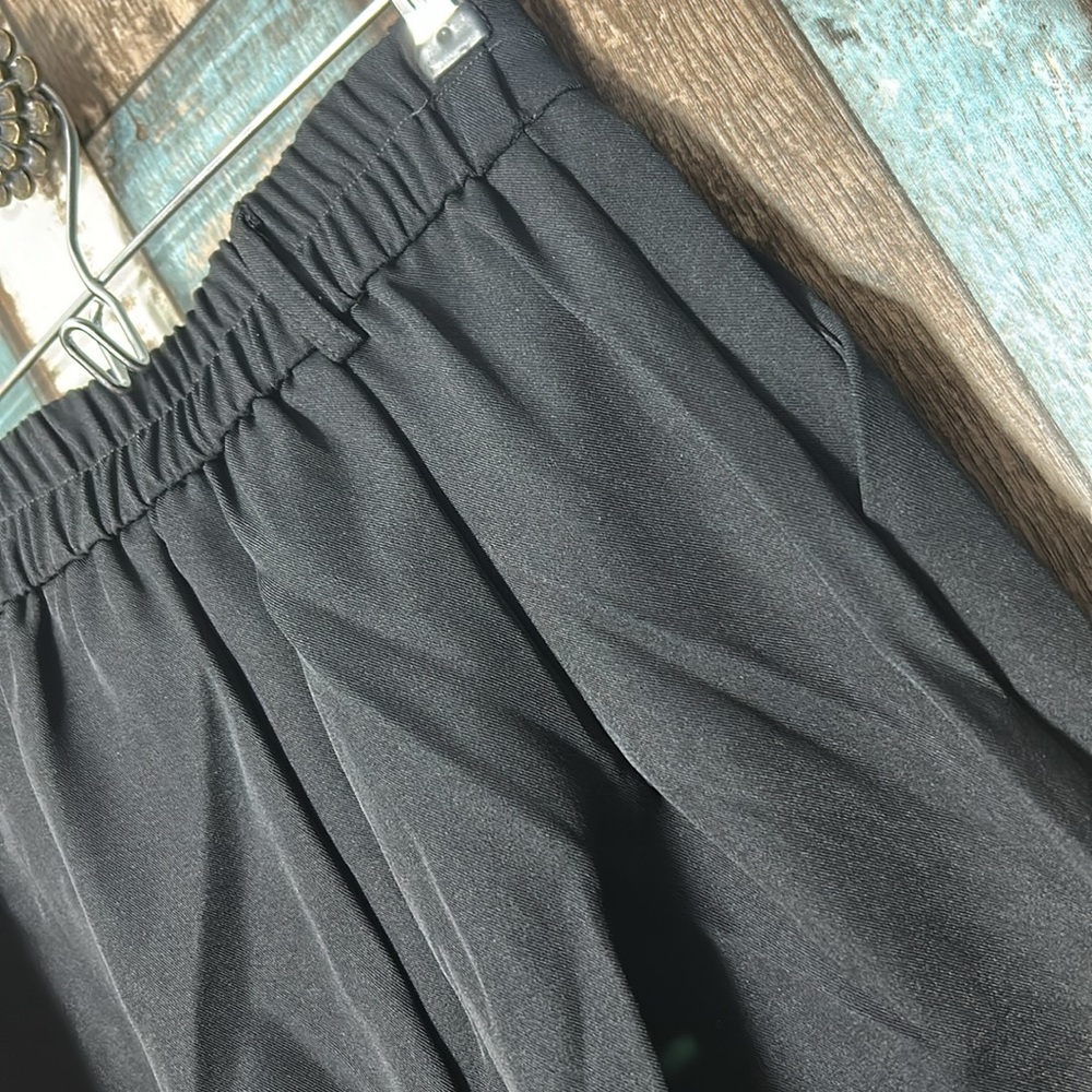Black XS Wide-Leg trouser Pants - Picture 13 of 14